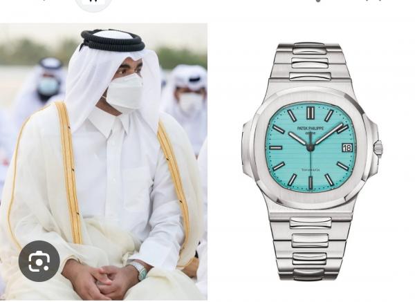 PATEK NAUTILUS LIMITED CELEBRITY EDITION Tiffany blue