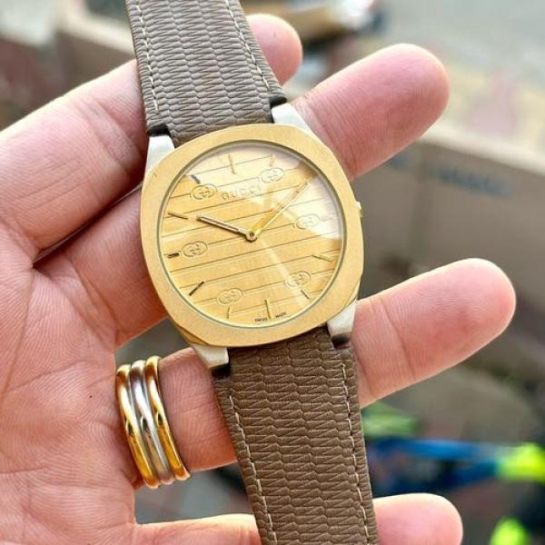 GUCC_I SLIM LIMITED EDITION SILVER GOLD BROWN GOLD DAYAL